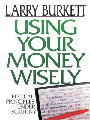 cover image of Using Your Money Wisely